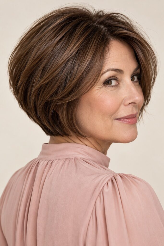 Rounded Stacked Bob