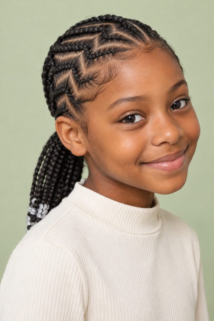 Zigzag Cornrows