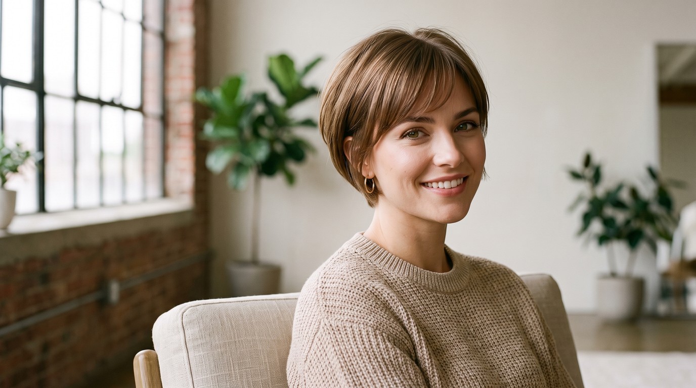 20 Fullness-Building Bixie Haircut Ideas for Fine Hair, From Blunt-Hem Classics to Soft Wavy Crops