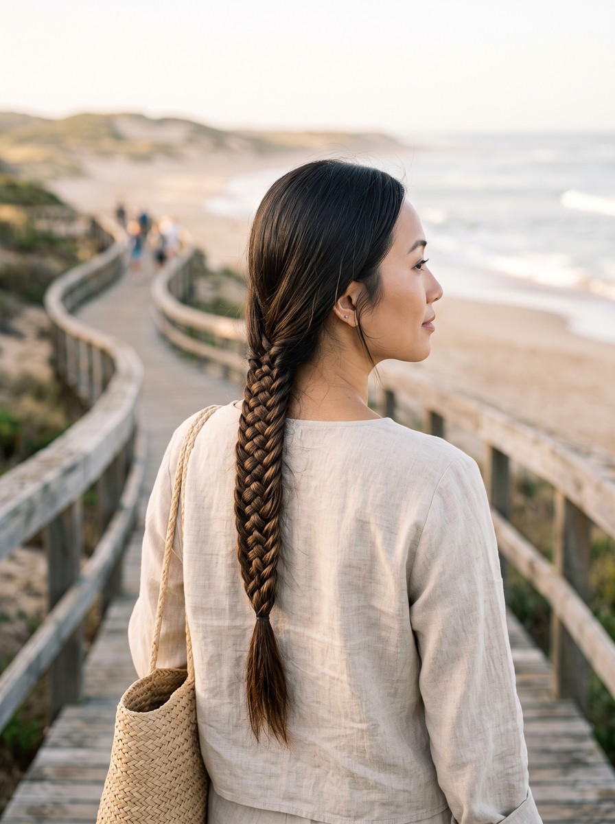 Flat Four-Strand Braid