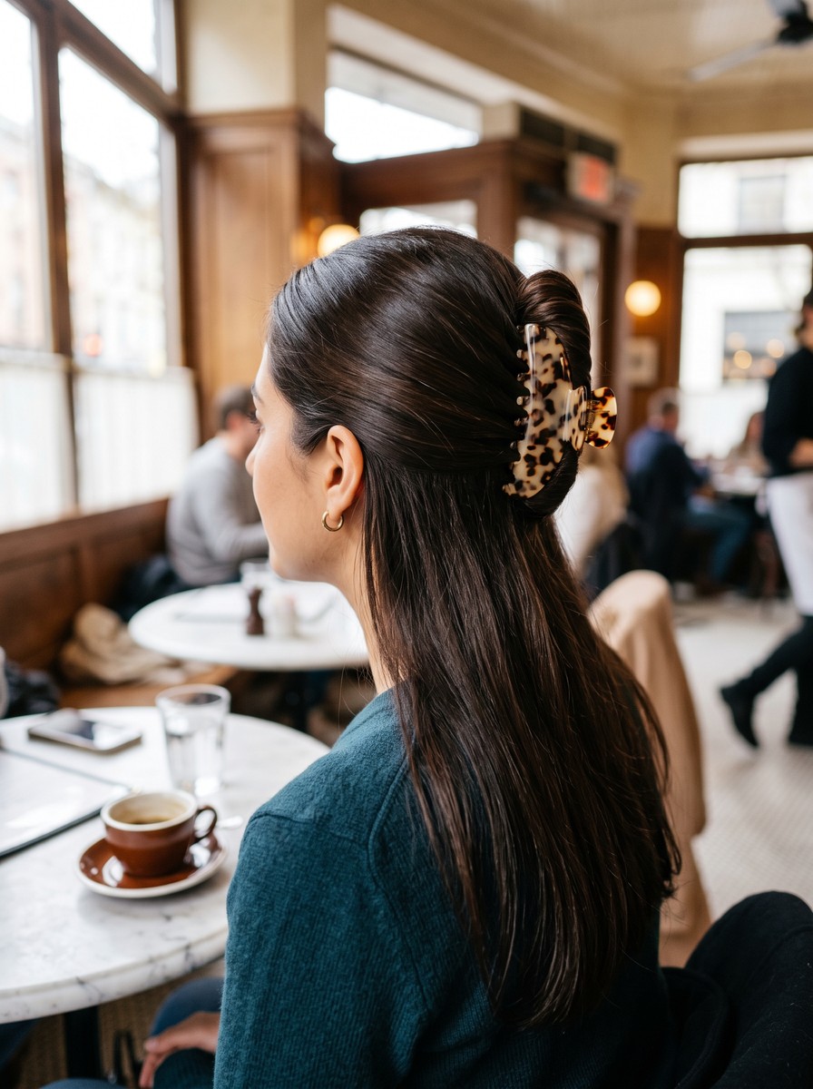 Classic Vertical French Twist