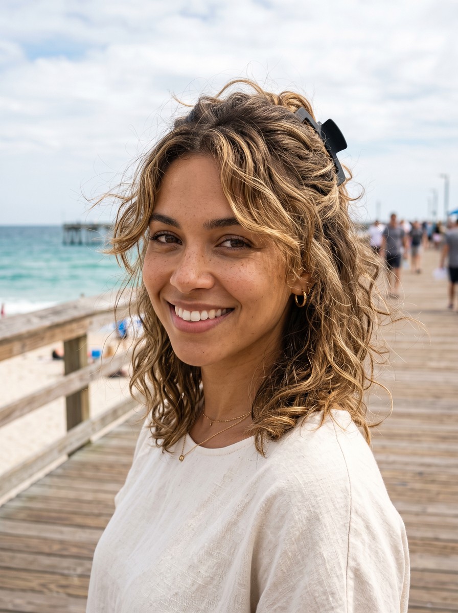 Choppy Half-Up for Layered Cuts
