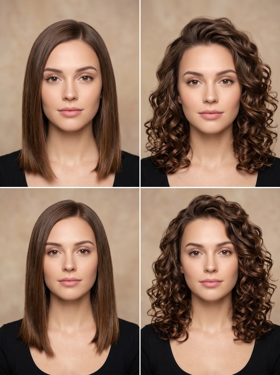 How to Choose a Curling Iron Barrel Size for Your Hair Length, From 3/8-Inch Spirals to 2-Inch Waves