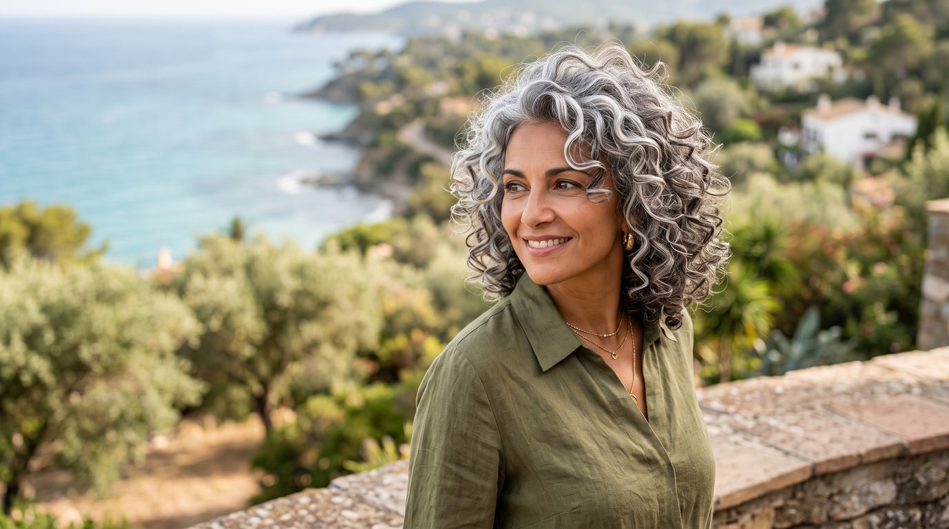 20 Bounce-Restoring Curly Hairstyles for Women Over 50, From Silver Ringlet Pixies to Long Layered Spirals
