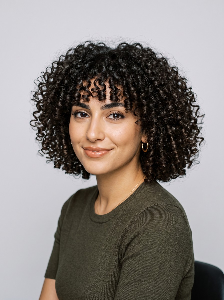 Springy 3B Bob With a Halo Fringe