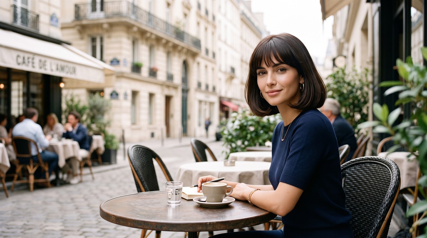 Chic French Bob Haircut Ideas, From Micro-Fringe Classics to Curly Chin-Length Crops