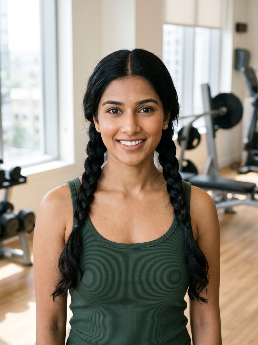 Low Braided Pigtails for the Weight Room