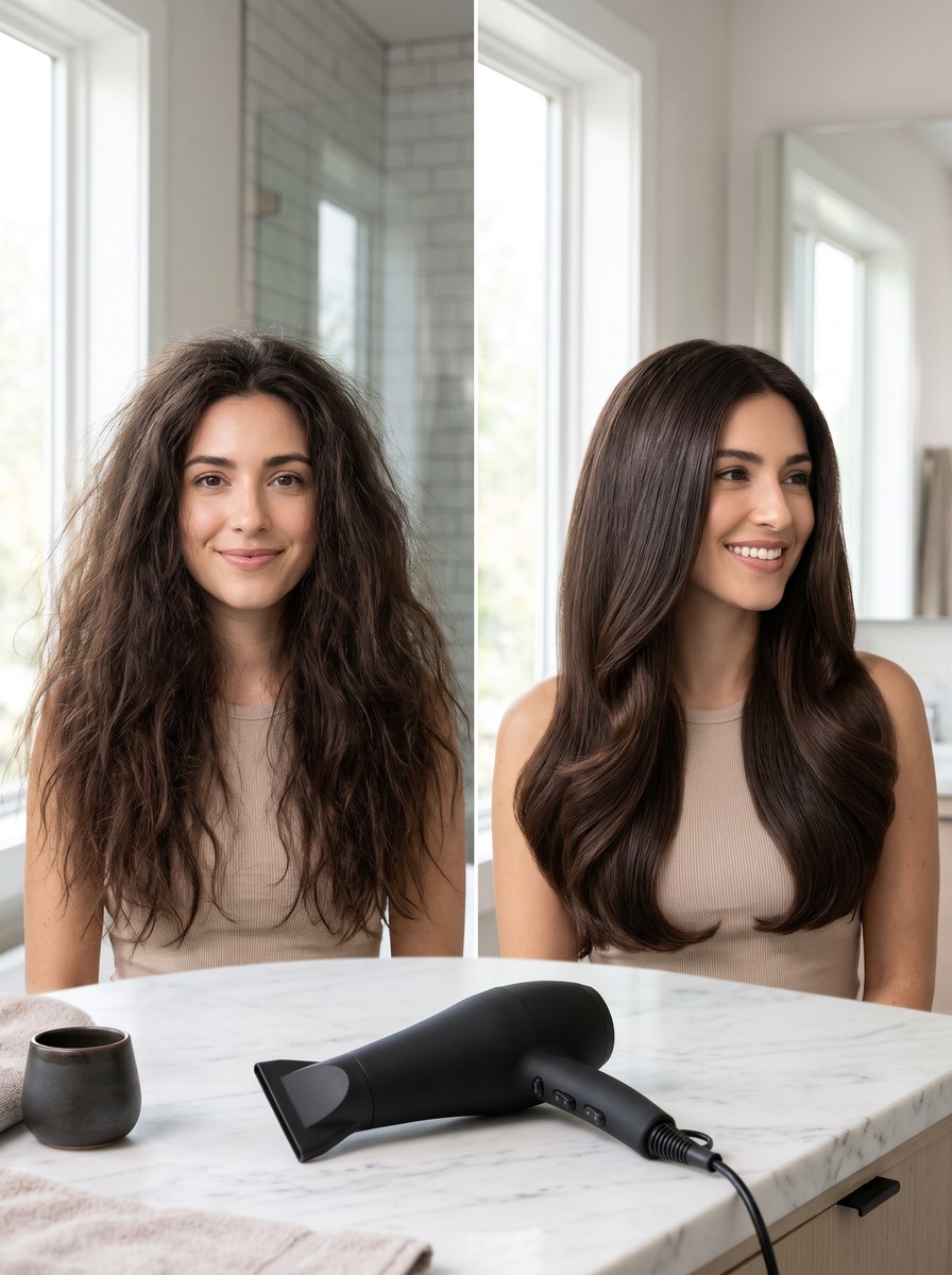 How to Choose a Hair Dryer for Your Hair Type, From Wattage to the Cool-Shot Button