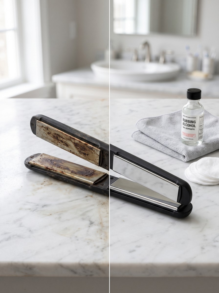 How to Clean a Flat Iron Safely, From Everyday Wipe-Downs to Burnt-On Residue
