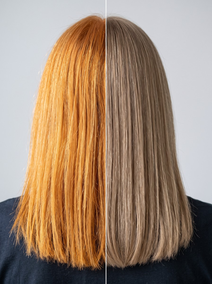 How to Fix Orange Hair After Bleaching, From Reading Your Level to the Right Blue-Based Toner