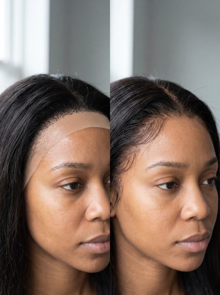 How to Pluck and Customize a Lace Front Wig Hairline, From Bleached Knots to Baby Hairs