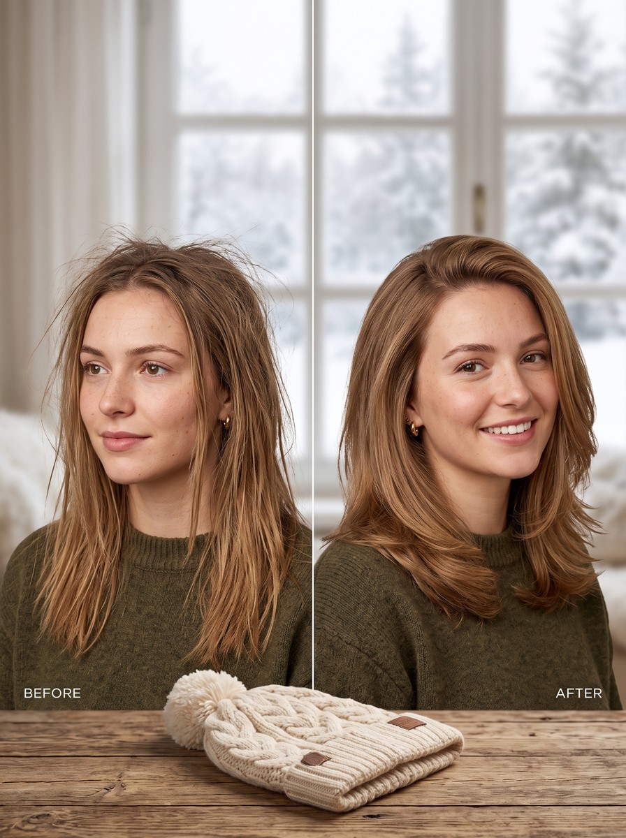 How to Prevent Hat Hair, From Bone-Dry Prep to a Two-Minute Fix After the Hat Comes Off