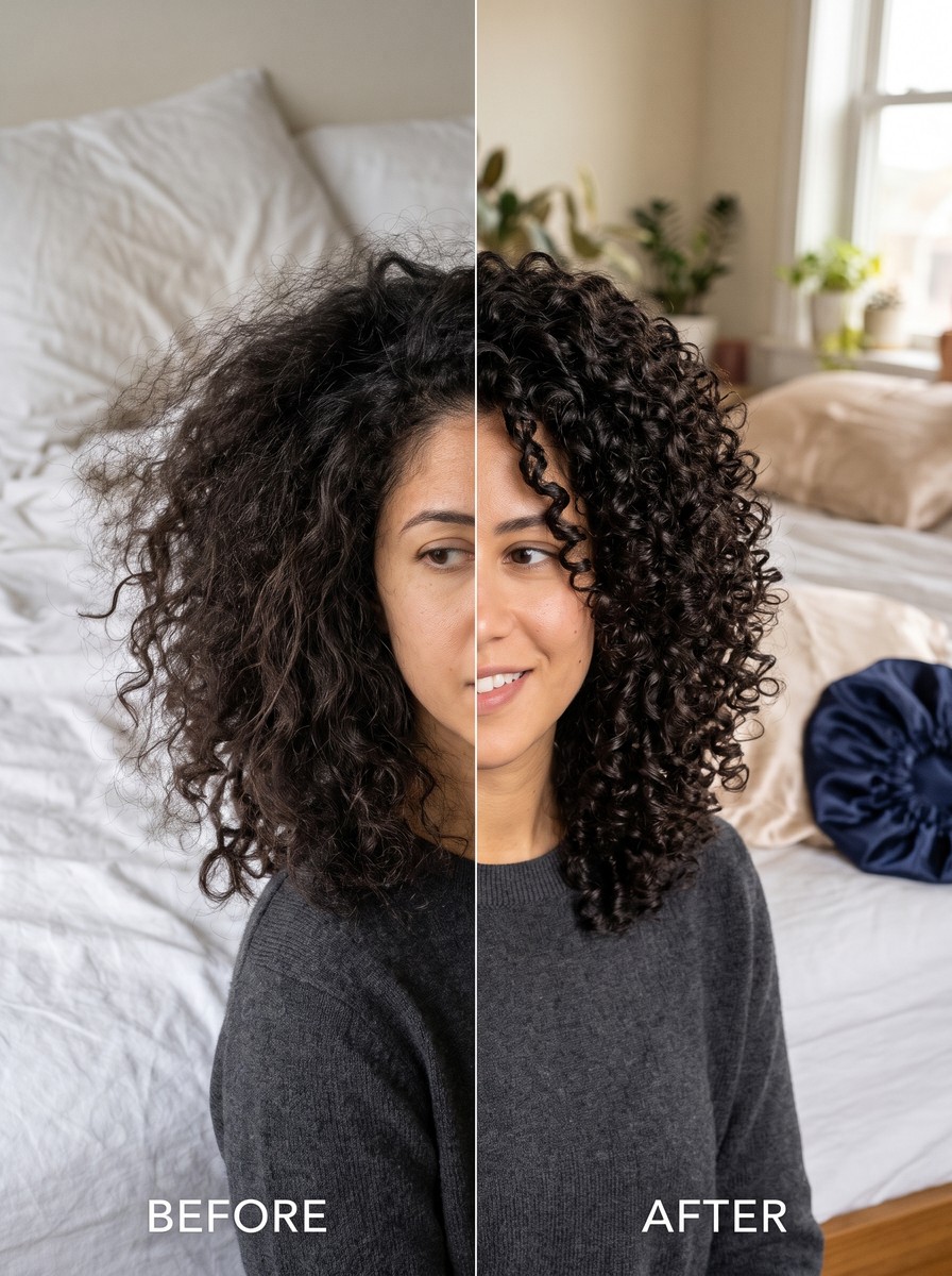 How to Sleep With Curly Hair Without Frizz or Matting, From the Pineapple to the Morning Refresh