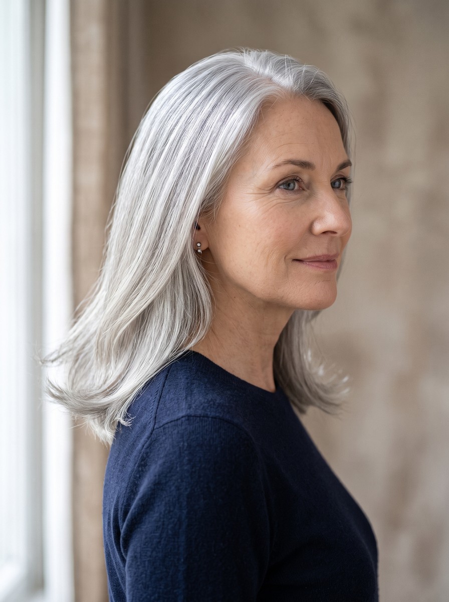 How to Soften Coarse Gray Hair at Home: A Moisture Routine for Wiry, Dry Silver Strands