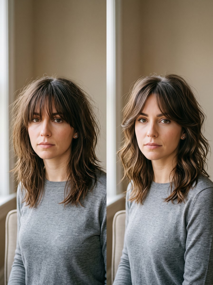 How to Style a Shag Haircut at Home for Every Hair Type