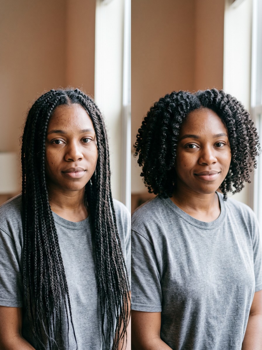 How to Wash and Take Down Box Braids Without Mildew or Breakage