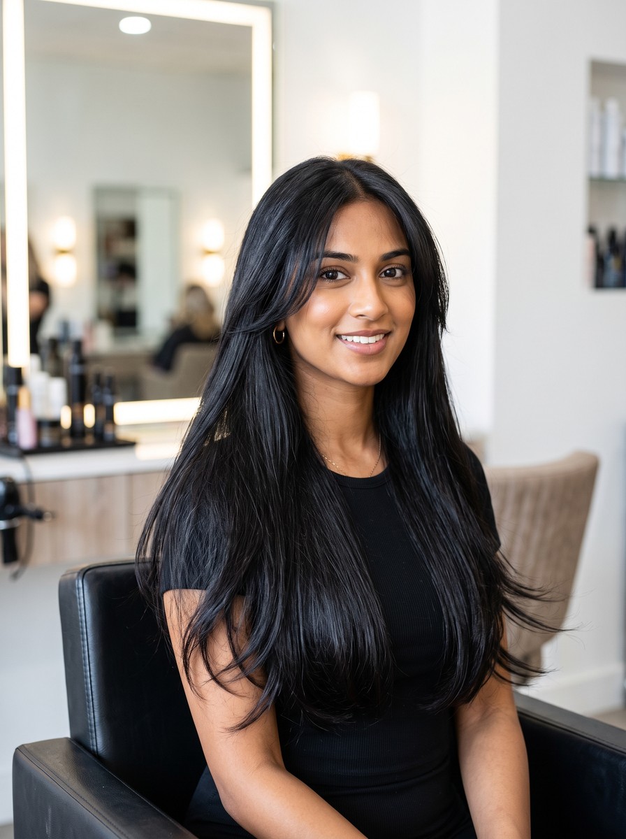 Debulked Hush Cut for Thick Hair