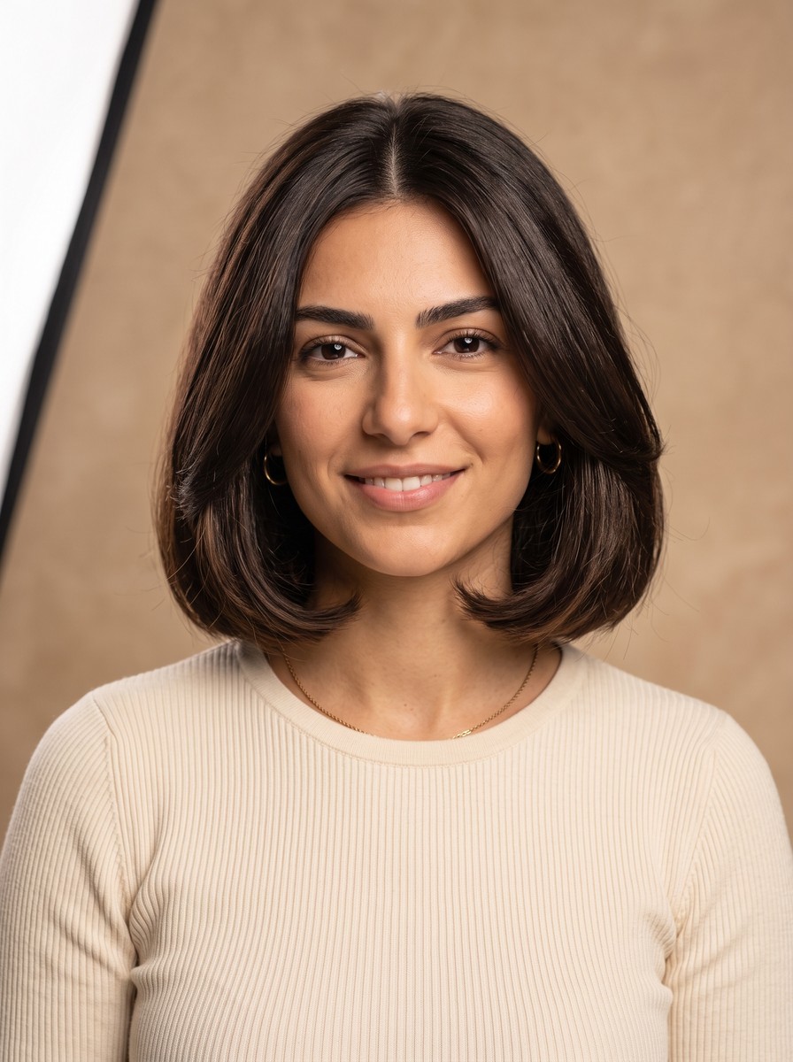 Classic Chin-Length Italian Bob