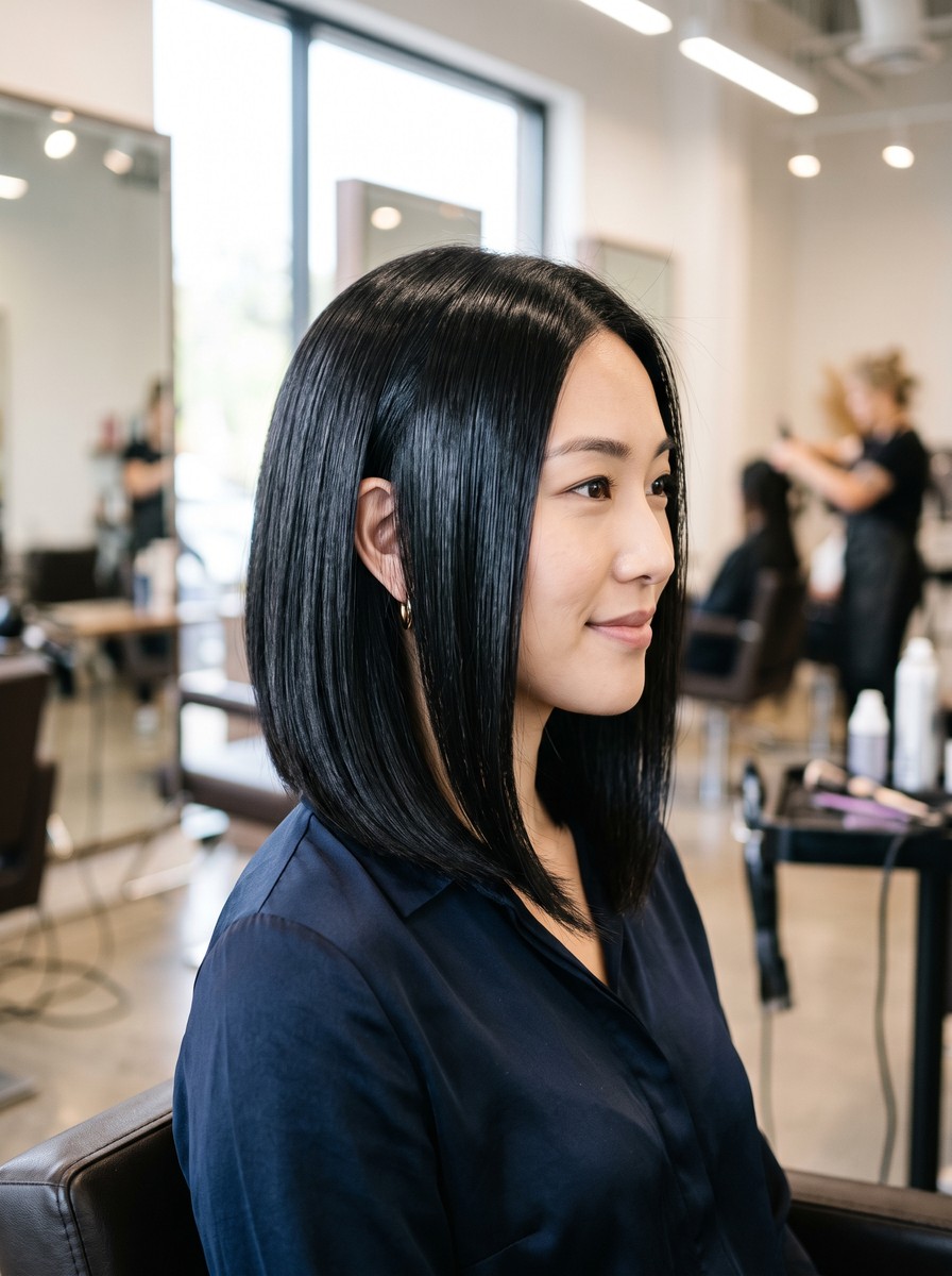 Slightly Graduated Italian Bob