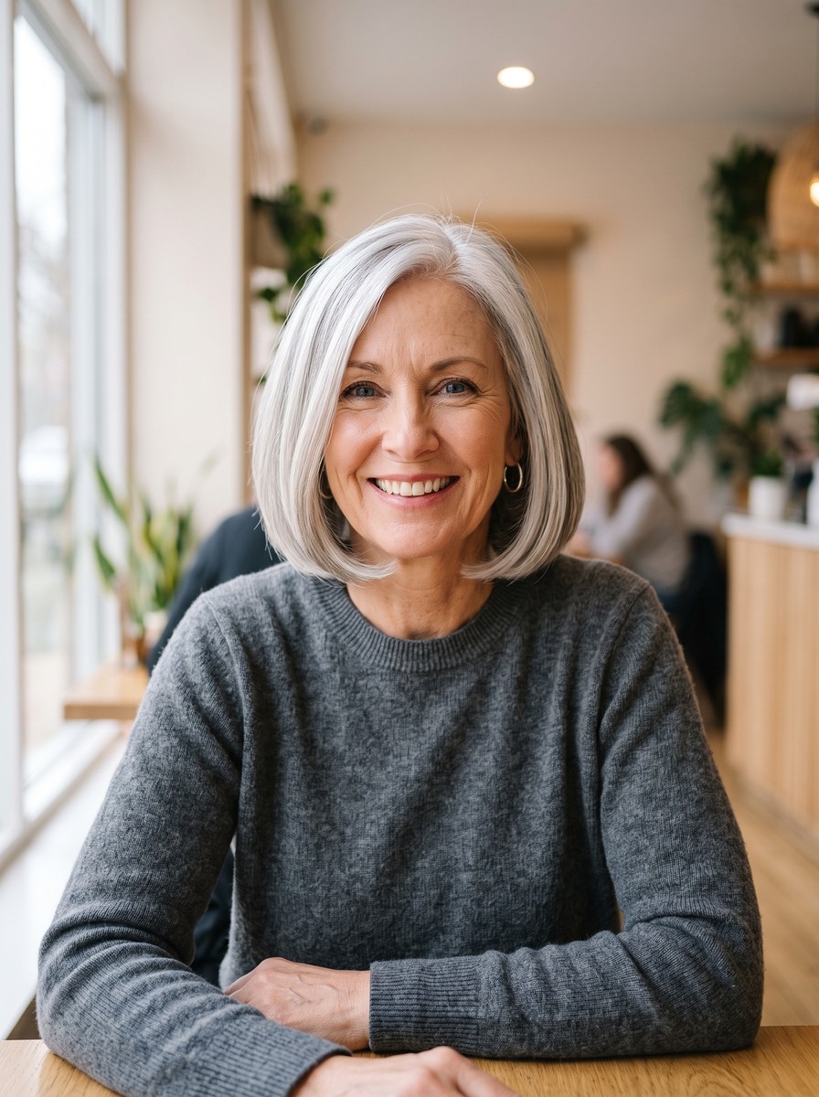 Silver Italian Bob