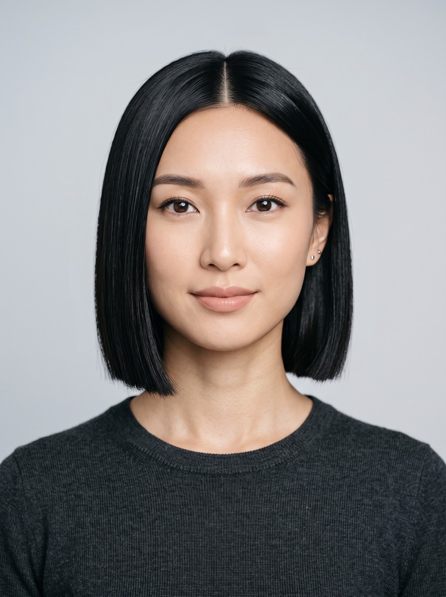 Classic Jaw-Length Japanese Bob