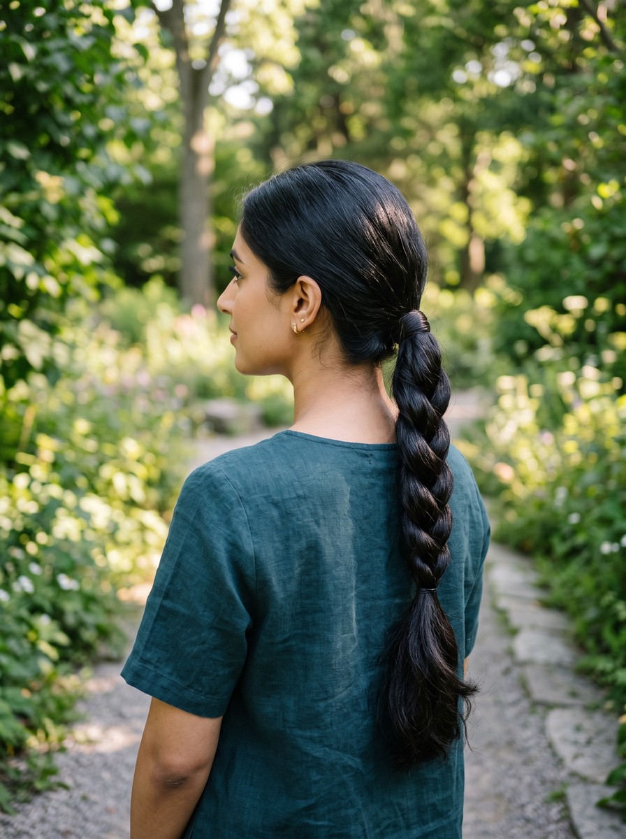 Rope-Twist Ponytail