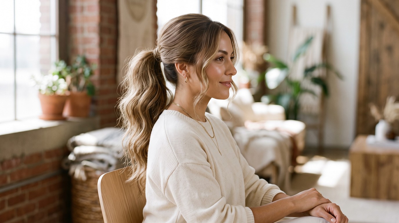 Fullness-Faking Ponytails for Thin Hair, From Stacked Double Ponies to Braid-Wrapped Tails