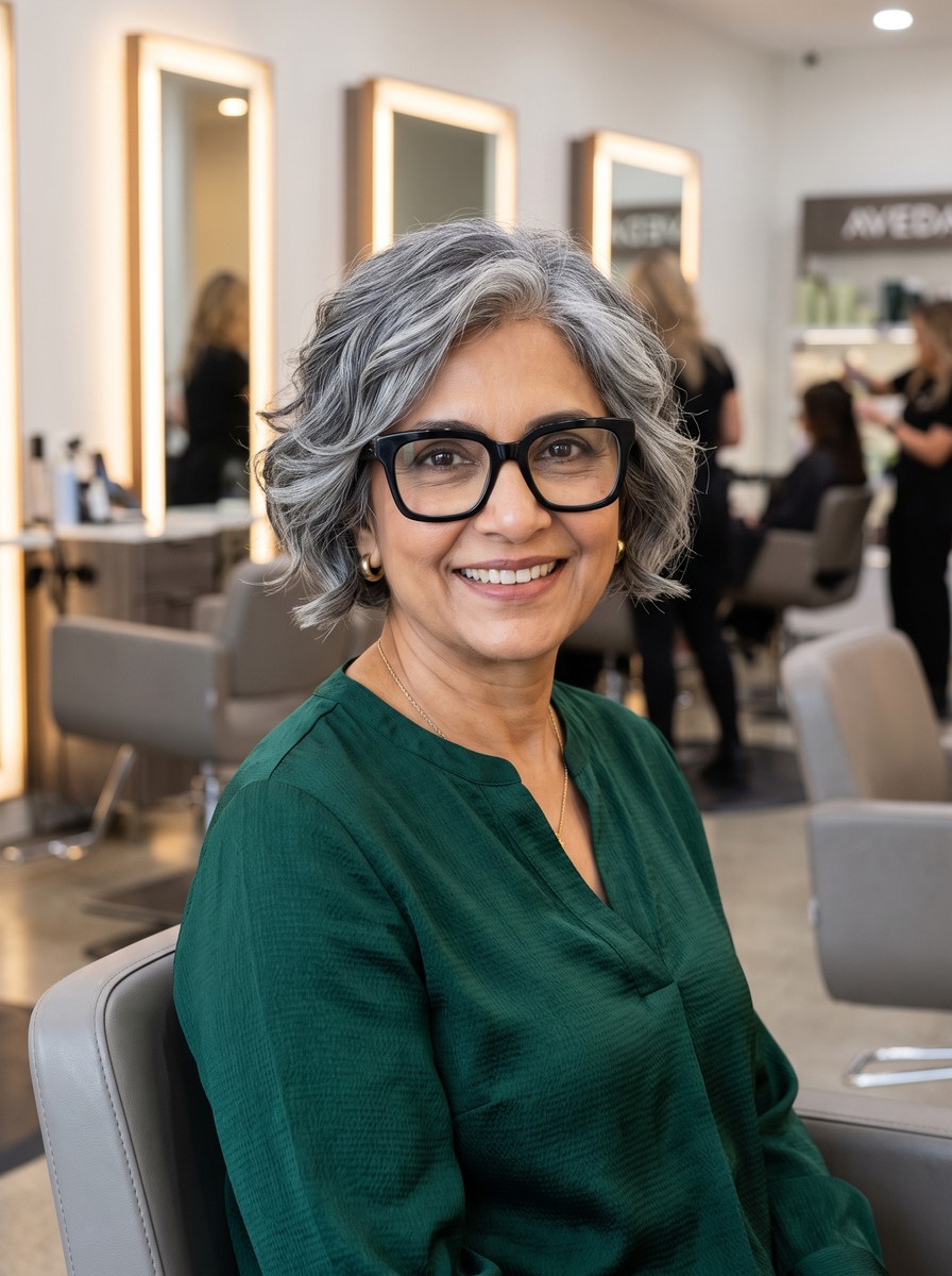 Soft-Layered Crop With Square Black Frames