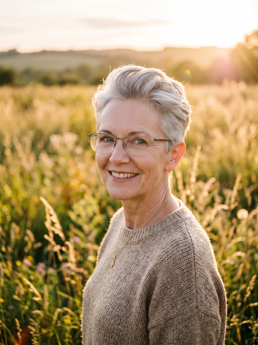 Forehead-Clearing Crop for Progressive Lenses
