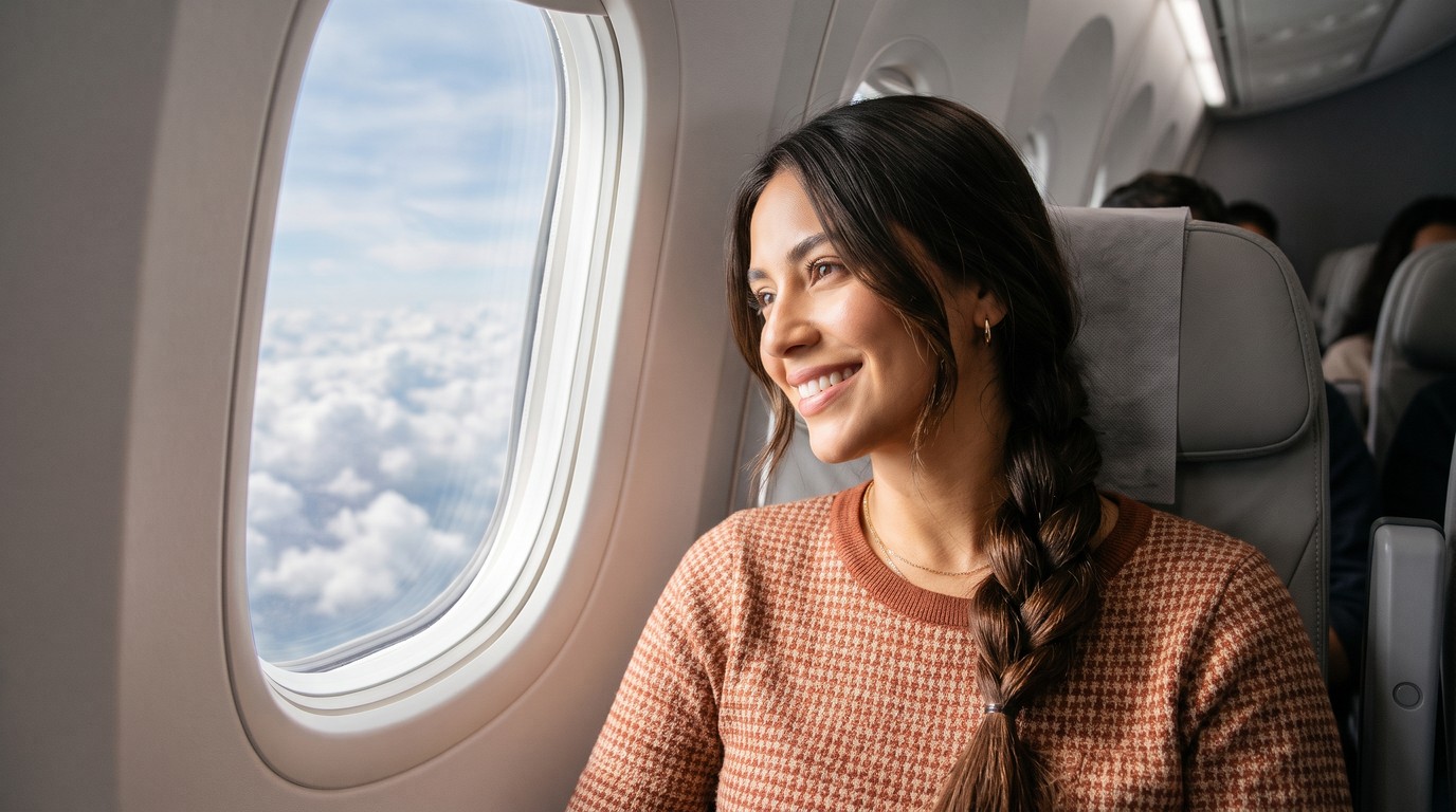 20 Headrest-Friendly Travel Hairstyles for Long Flights That Land Looking Fresh