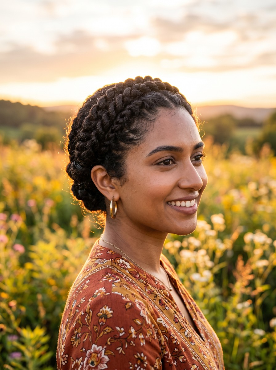 Flat Twist Crown