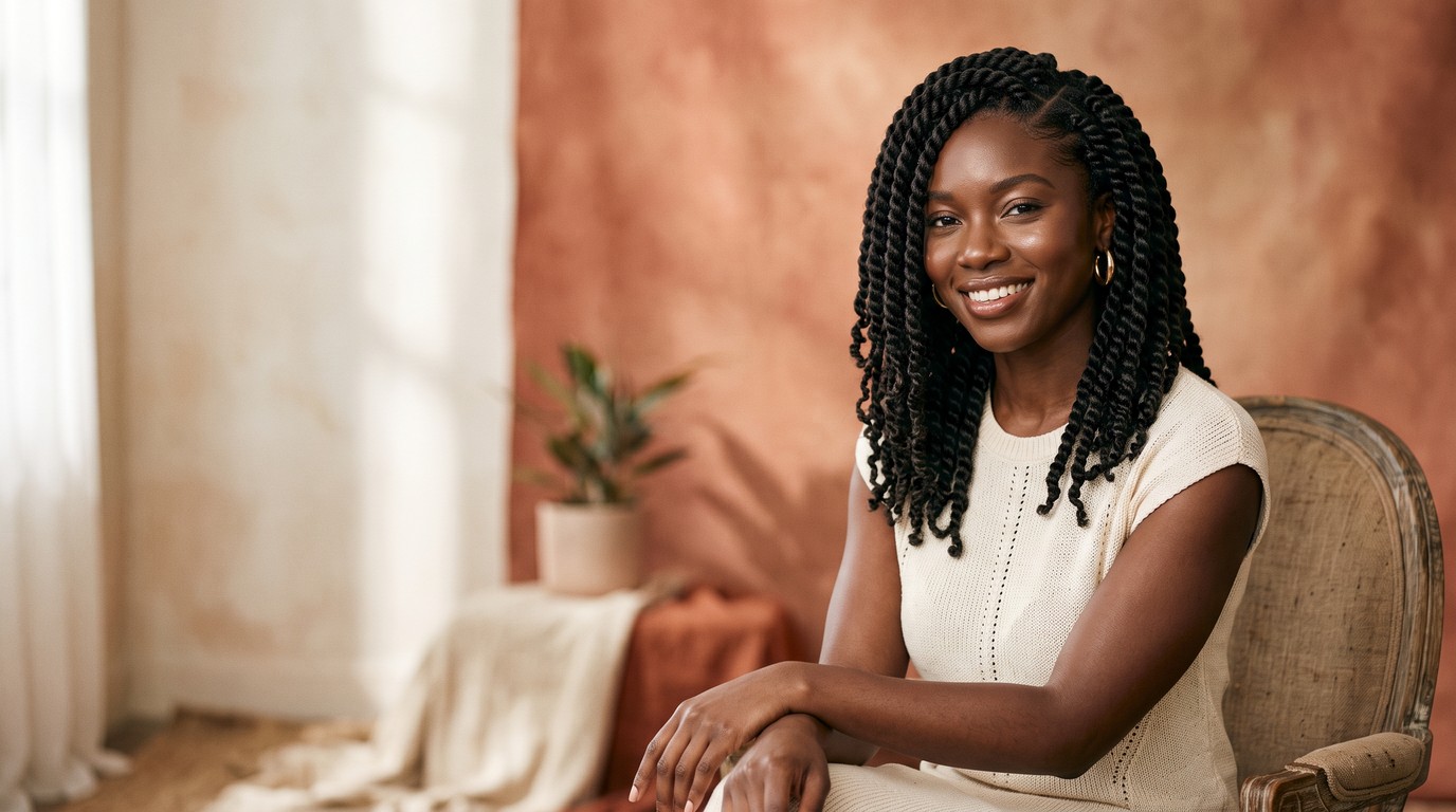 Edge-Friendly Two-Strand Twist Hairstyles, From Chunky Short Twists to Stretched Twist-Outs
