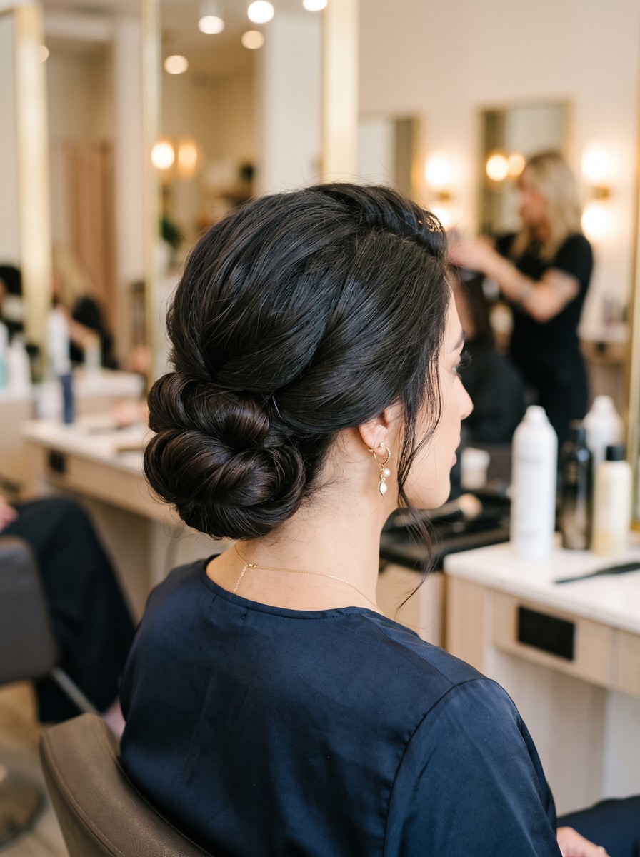 Three-Section Chignon