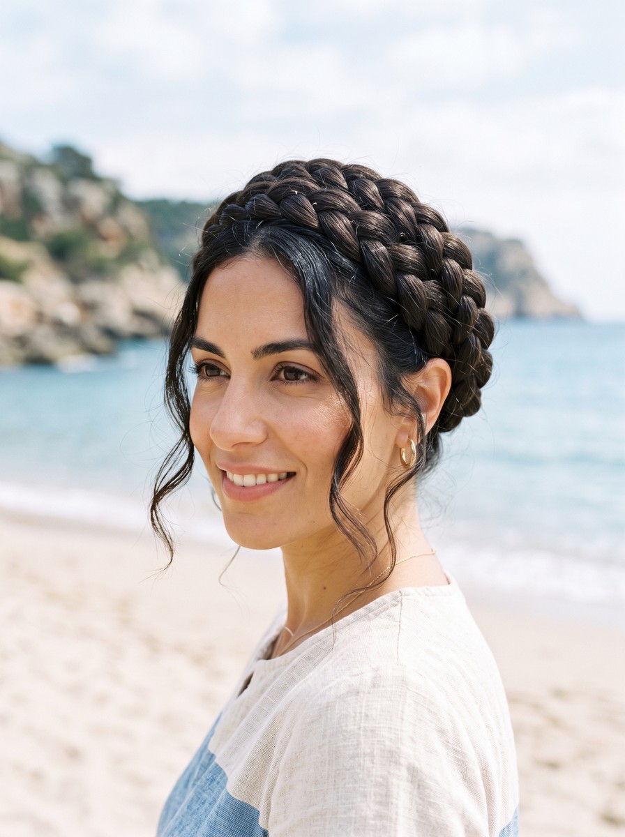 Milkmaid Braids