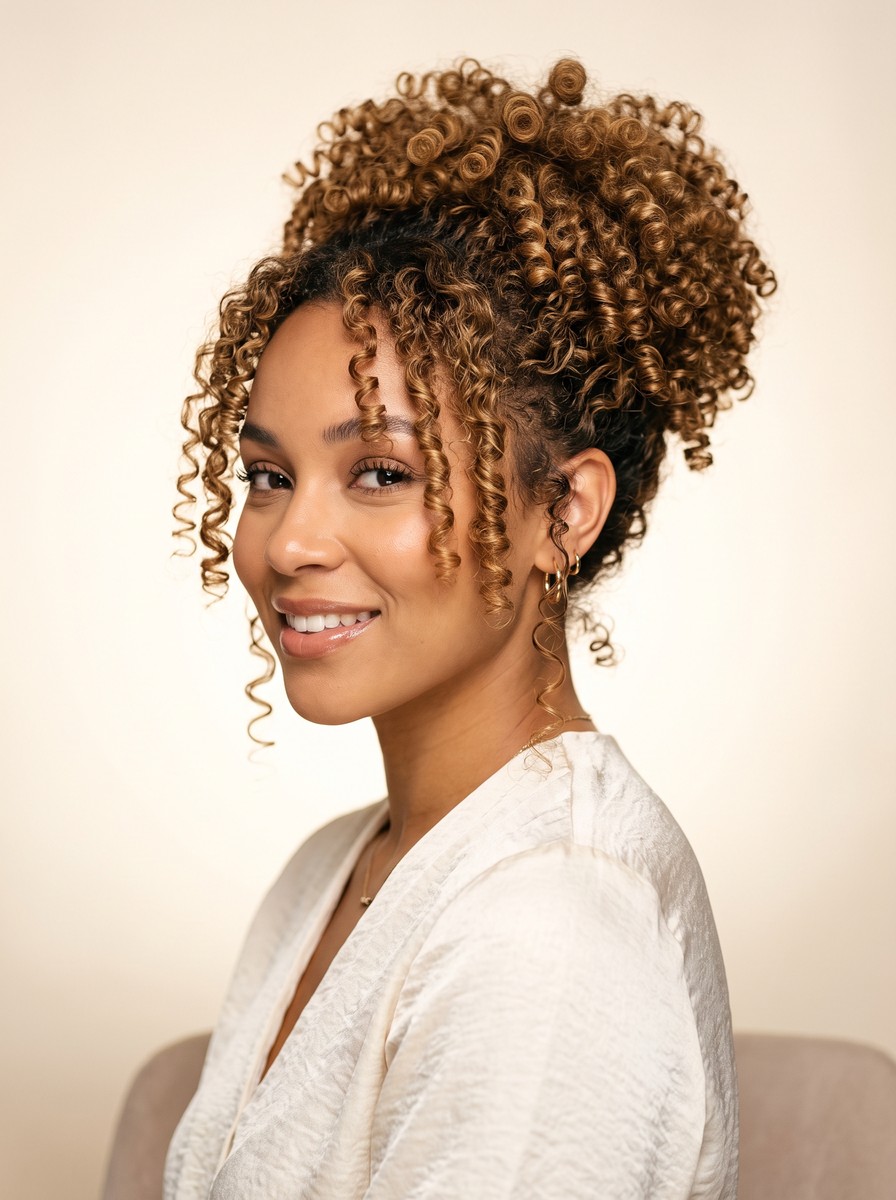 Pinned Curl Cluster