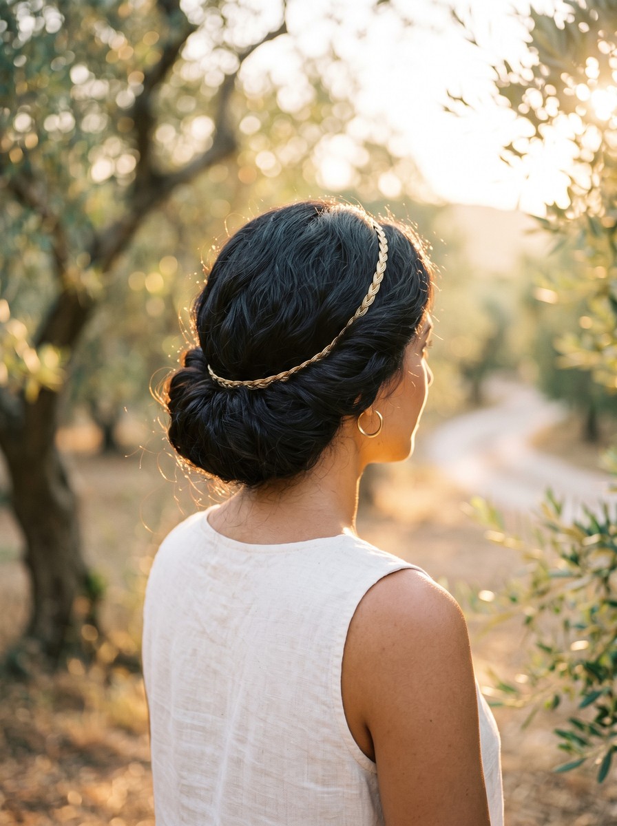 Headband Tuck Roll